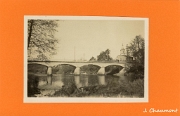 Archettes en 1931 - Le Pont de la Moselle